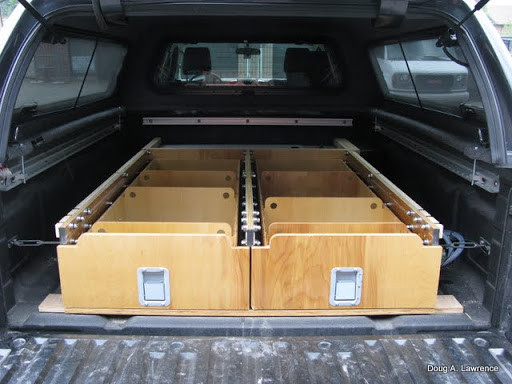 Truck Bed Organizer DIY
 LATEST PROJECT Truck Drawers Sleeping Platform
