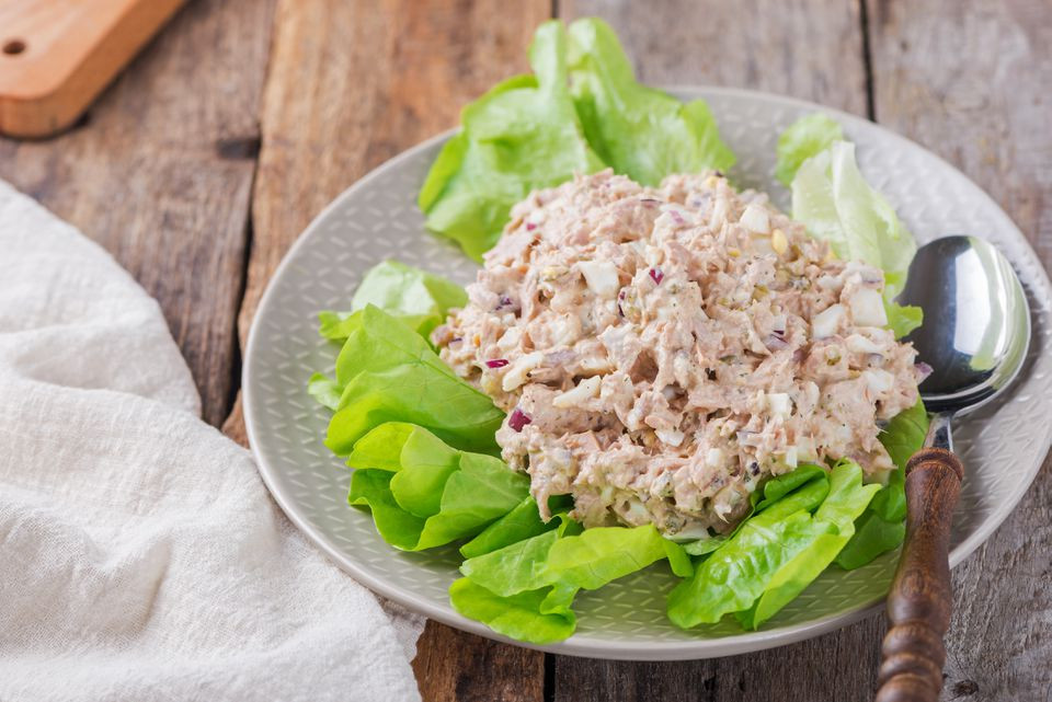 Tuna Fish Salad Recipes
 Tuna Salad Recipe With Eggs Dill and Red ion