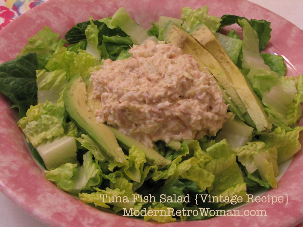 Tuna Fish Salad Recipes
 Tuna Fish Salad Vintage Recipe Modern Retro Woman