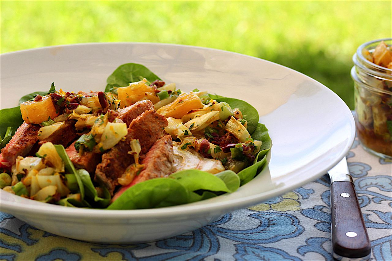 Tuna Fish Salad Recipes
 Tuna Fish Salad With Fennel and Orange Salsa Recipe