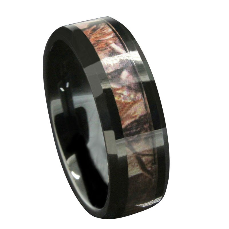 Tungsten Camo Wedding Bands
 Aliexpress Buy 6mm 8mm Black Tungsten Wedding Bands