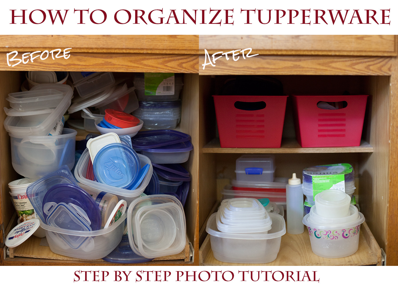 Tupperware Organizer DIY
 Tupperware Organizer Diy Martinique