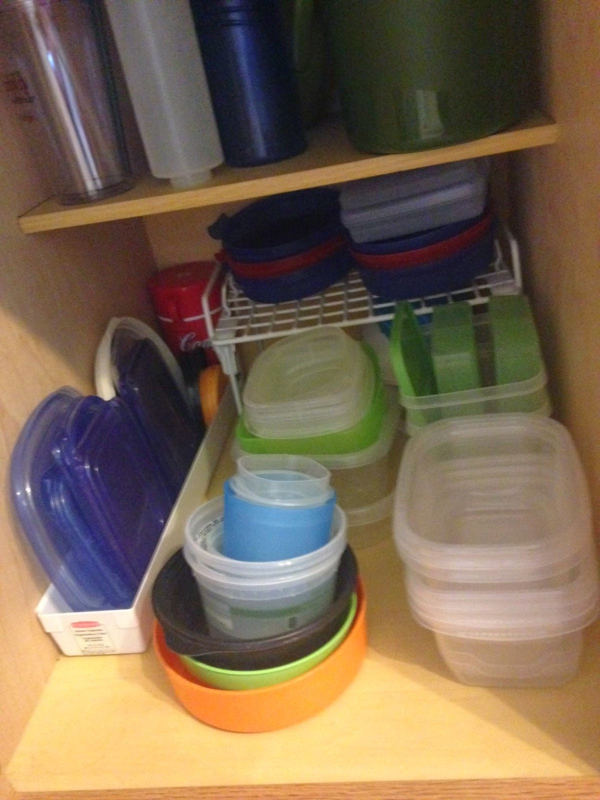 Tupperware Organizer DIY
 Cook Create Consume Tupperware Cabinet Organizer DIY