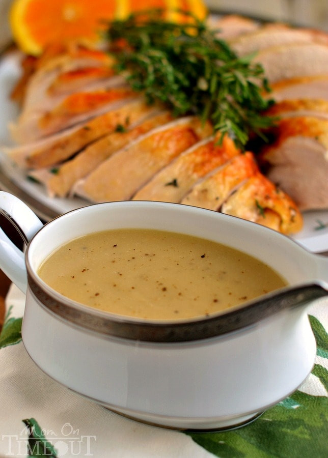 Turkey And Gravy
 The Best Turkey Gravy Recipe Mom Timeout