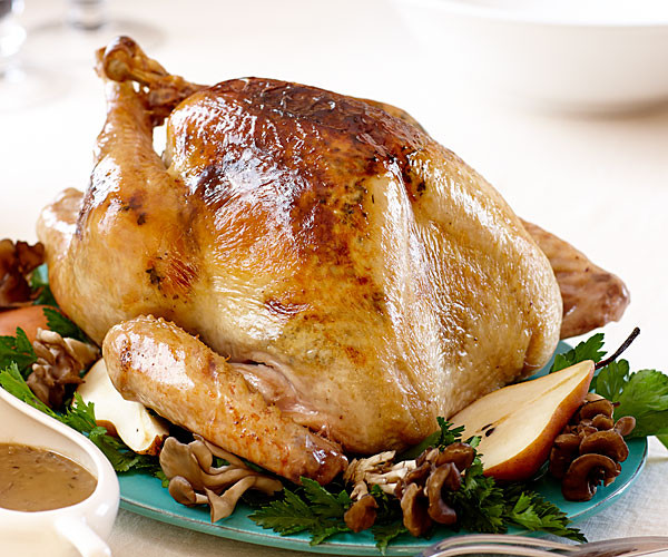 Turkey And Gravy
 Pacific Northwestern Roast Turkey and Gravy Recipe