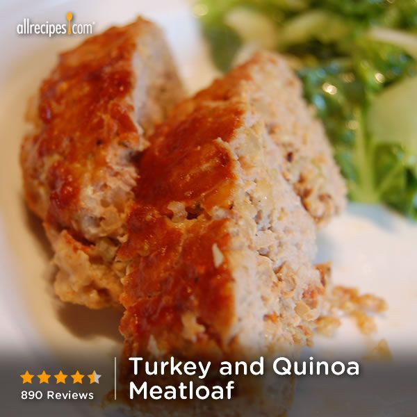 Turkey And Quinoa Meatloaf
 Turkey and Quinoa Meatloaf Recipe