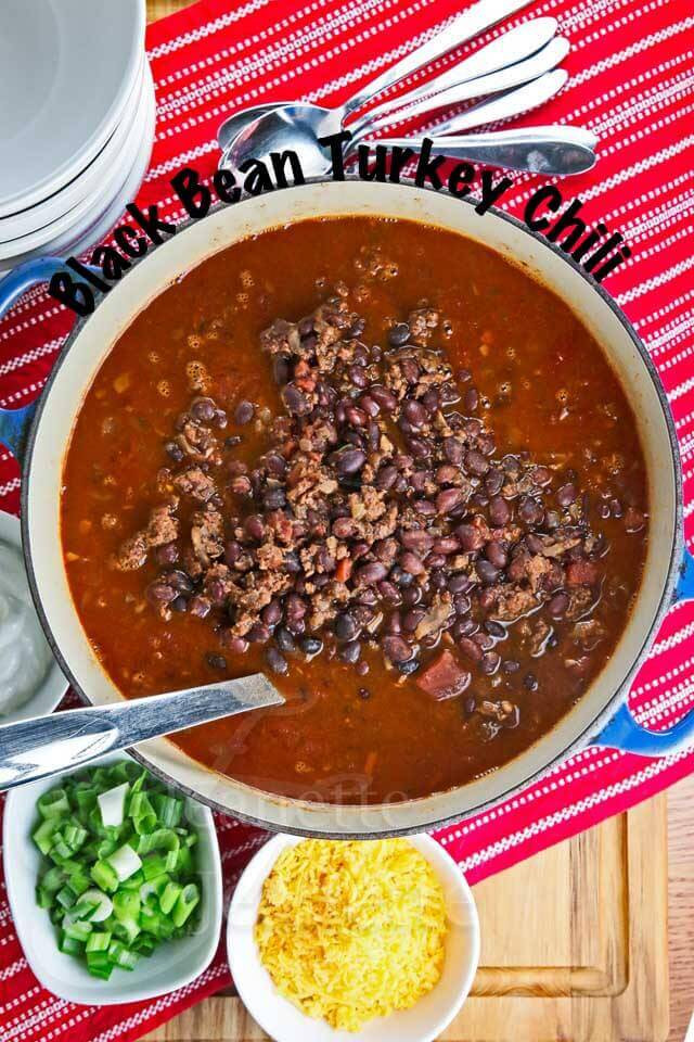 Turkey Bean Chili Recipe
 Slow Cooker Black Bean Turkey Chili Recipe Jeanette s