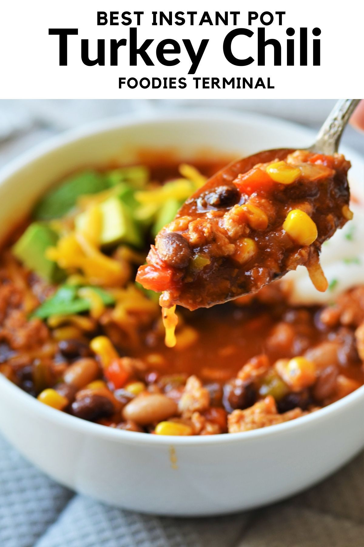 Turkey Bean Chili Recipe
 Turkey Black Bean Corn Chili