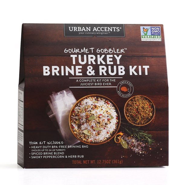 Turkey Brine Kit Walmart
 Urban Accents Gourmet Gobbler Turkey Brining Kit Walmart