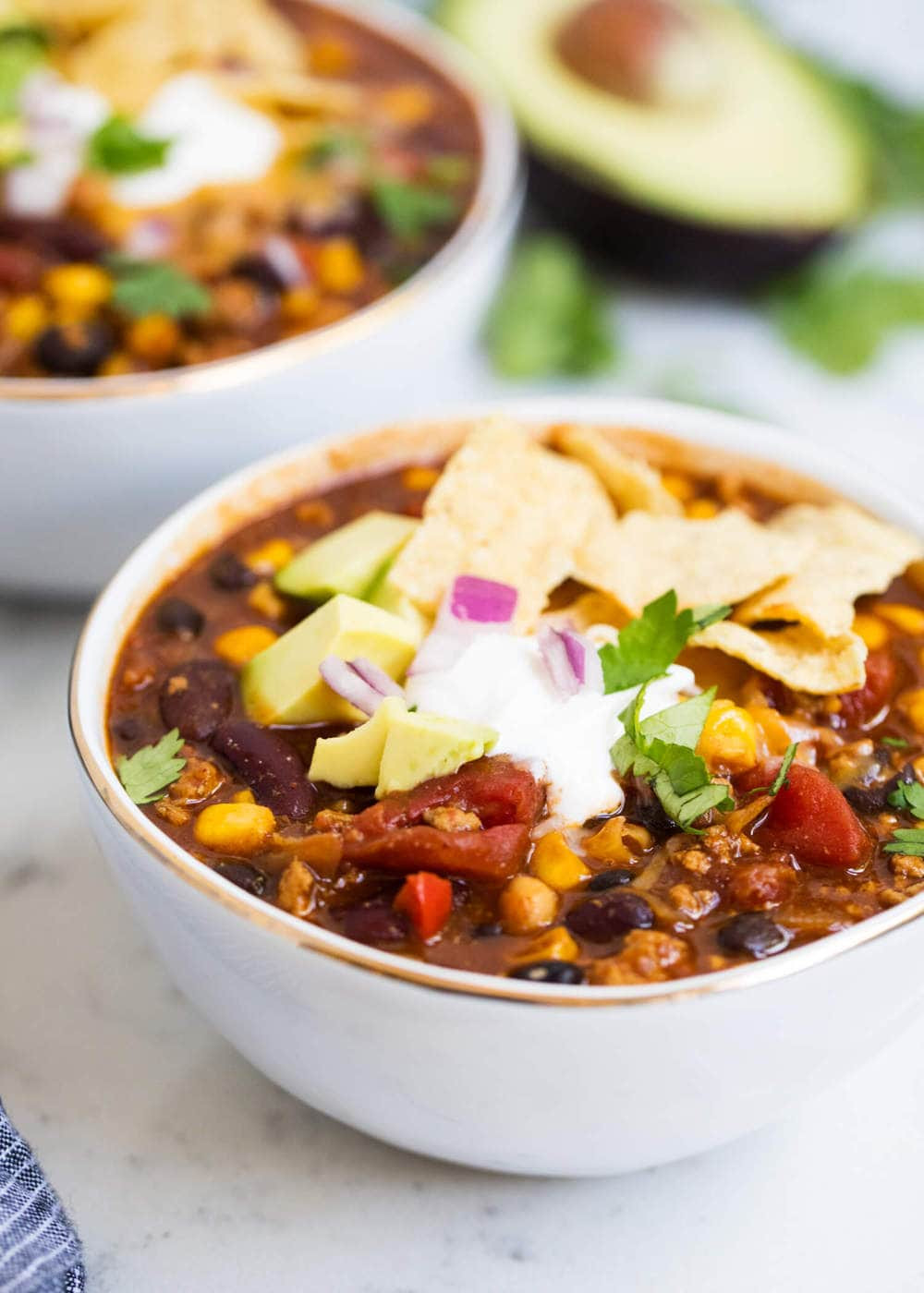 Turkey Chili Recipes Healthy
 EASY e Pot Healthy Turkey Chili Recipe I Heart Naptime