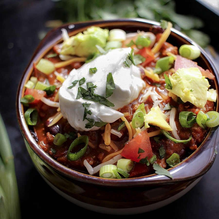 Turkey Chili Recipes Healthy
 Heart Healthy Turkey Chili The Chunky Chef