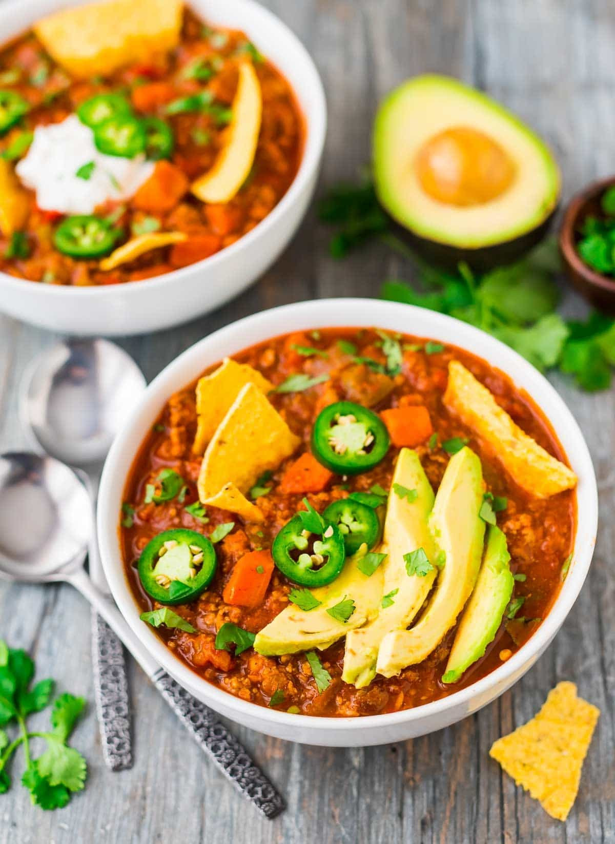 Turkey Chili Recipes Healthy
 Healthy Turkey Chili