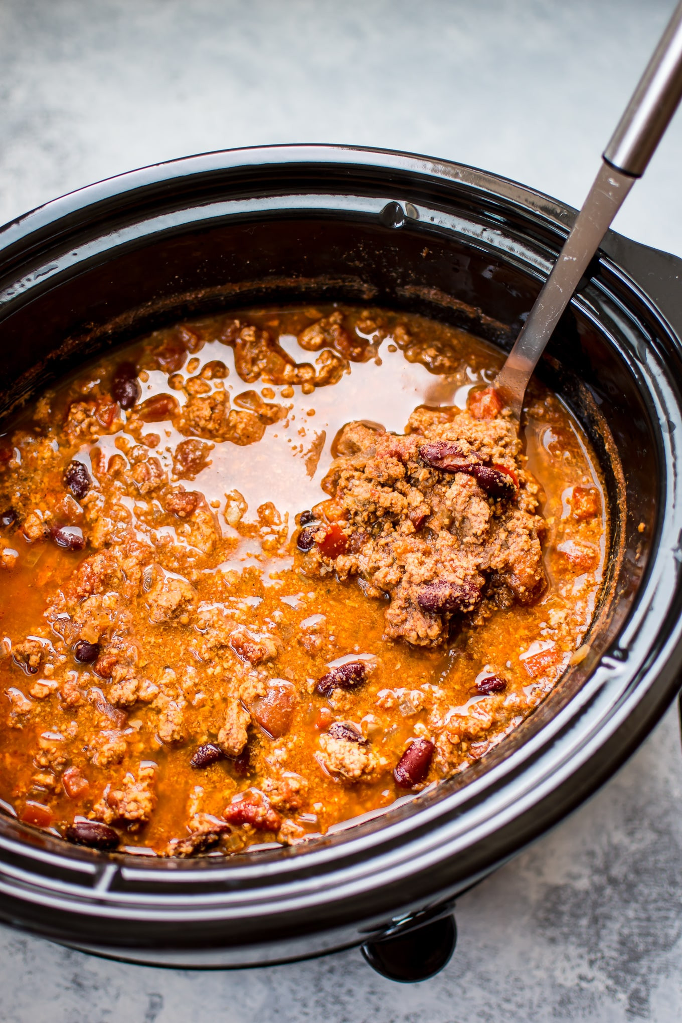 Turkey Chili Recipes Healthy
 Crockpot Turkey Chili • Salt & Lavender