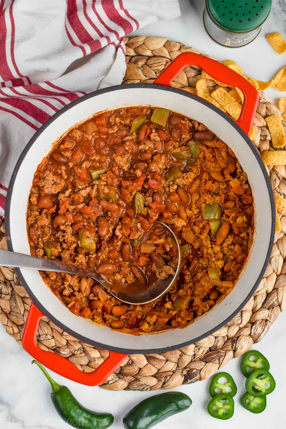 Turkey Chili Recipes Healthy
 Healthy Turkey Chili Recipe 350 calories a bowl Wine