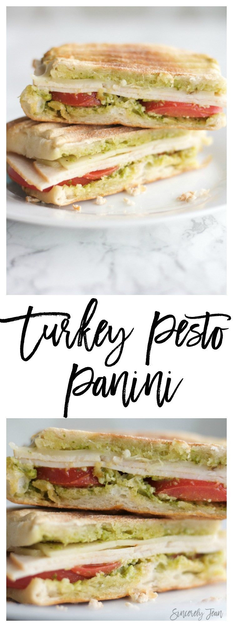 Turkey Panini Recipes
 Turkey Pesto Panini Sincerely Jean