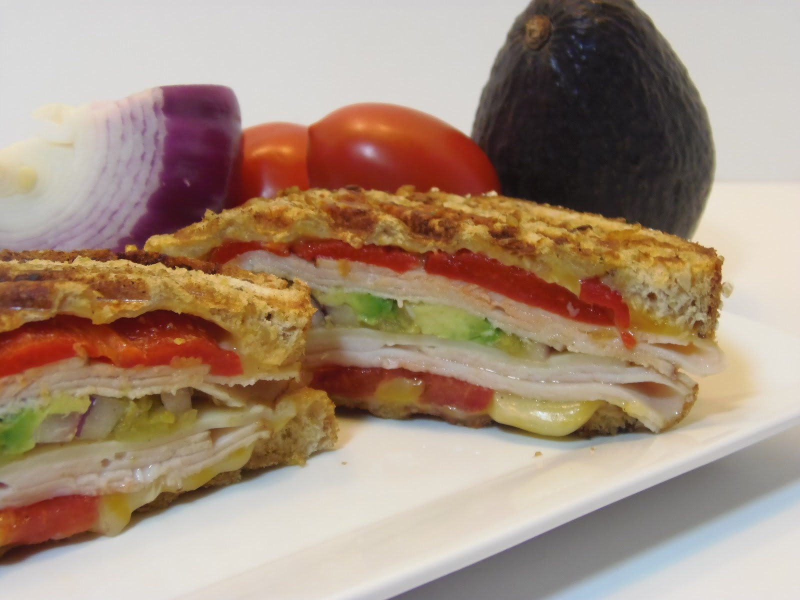 Turkey Panini Sandwich Recipe
 Southwestern Turkey And Chicken Panini Kudos Kitchen by