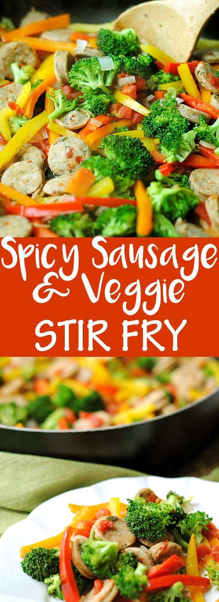 Turkey Sausage Stir Fry
 The top 22 Ideas About Turkey Sausage Stir Fry Best