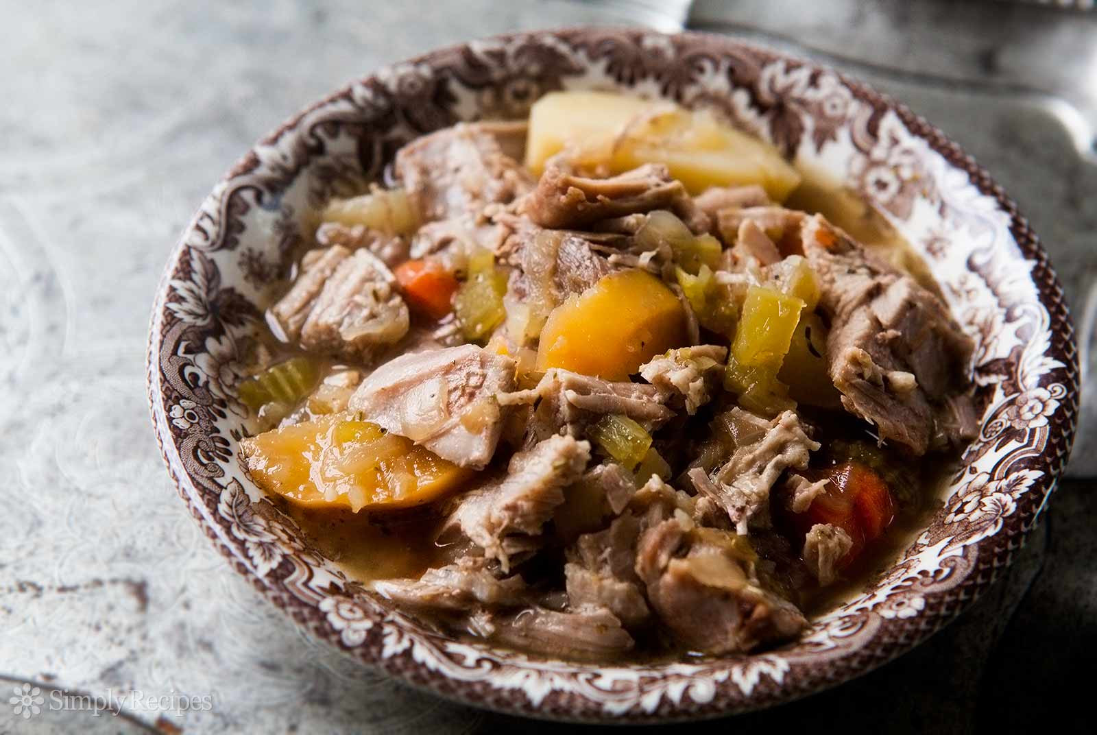 Turkey Stew Recipe
 Dad s Turkey Stew Recipe Turkey Stew with Root Ve ables