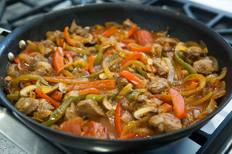 Turkey Stew Recipe
 Turkey Stew with Peppers and Mushrooms Recipe