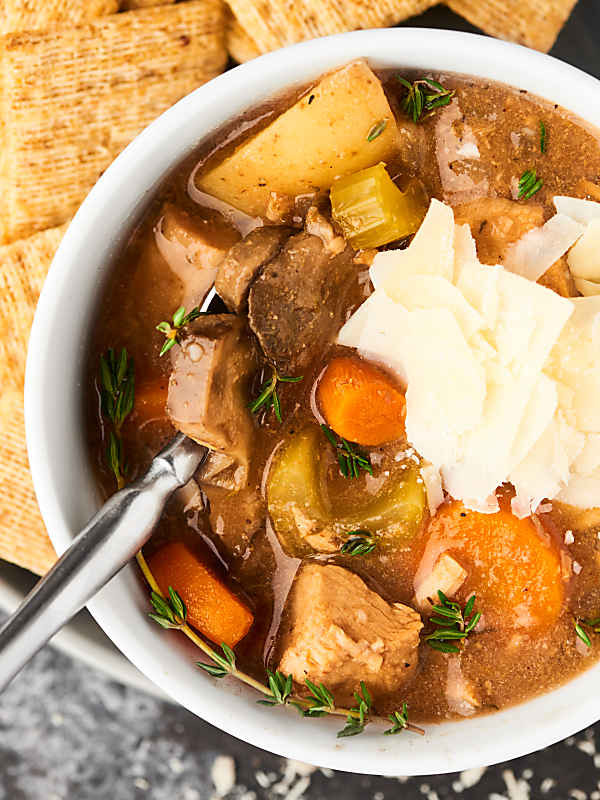 Turkey Stew Recipe
 Healthy Turkey Stew Recipe Made in Slow Cooker