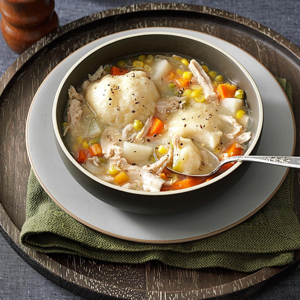 Turkey Stew Recipe
 Momma’s Turkey Stew with Dumplings Recipe