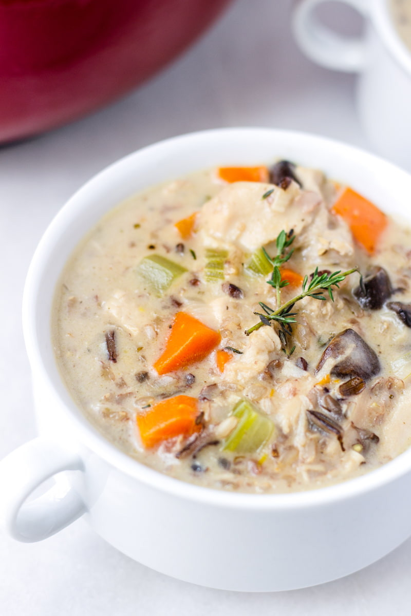 Turkey Wild Rice Soup
 Creamy Turkey and Wild Rice Soup Cooking For My Soul