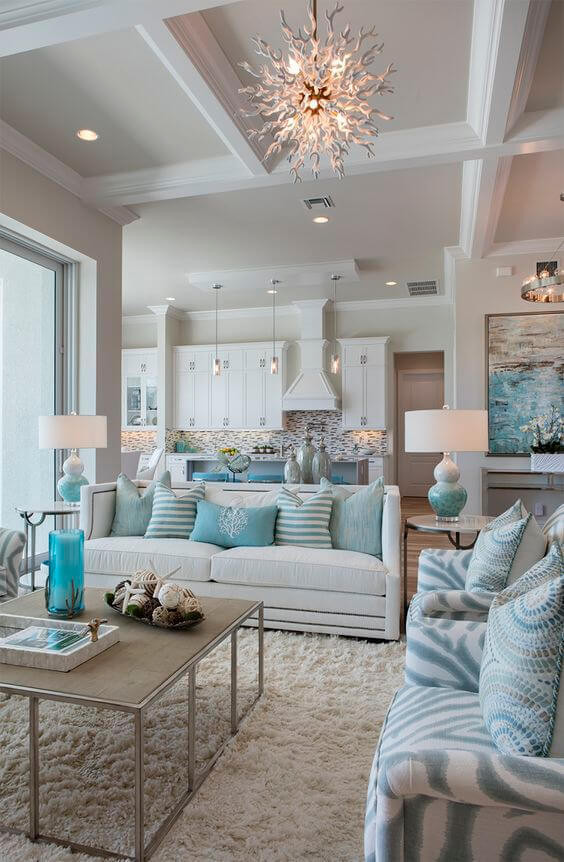 Turquoise Living Room Decorations
 20 Awe Inspiring Turquoise Room Ideas to Jazz up Your Home