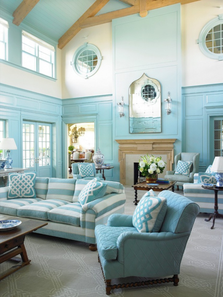 Turquoise Living Room Ideas
 18 Turquoise Living Room Designs Ideas