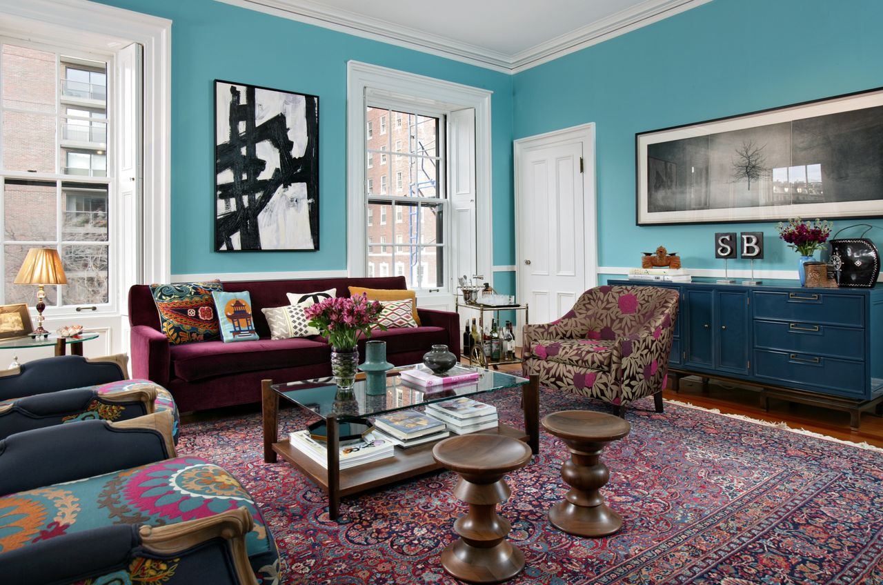 Turquoise Living Room Ideas
 The Texture of Teal and Turquoise – A Bold and Beautiful