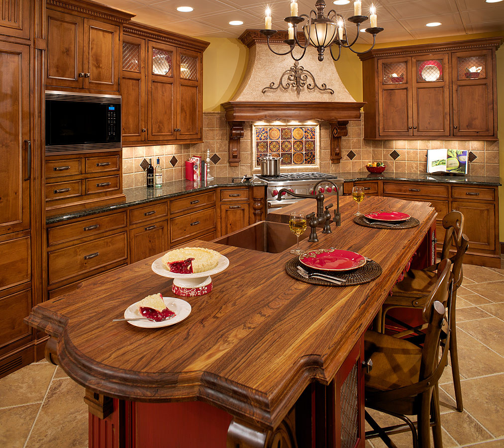 Tuscan Kitchen Cabinet
 Mullet Cabinet — Tuscan Inspired Kitchen