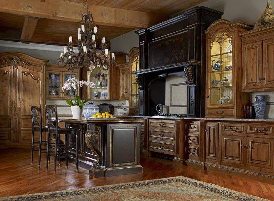 Tuscan Kitchen Cabinet
 Alluring Tuscan Kitchen Design Ideas with a Warm