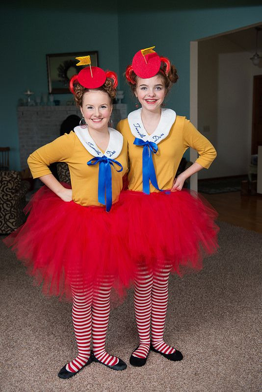 Tweedle Dee And Tweedle Dum Costumes DIY
 Tweedle Dee & Tweedle Dum DIY halloween costumes