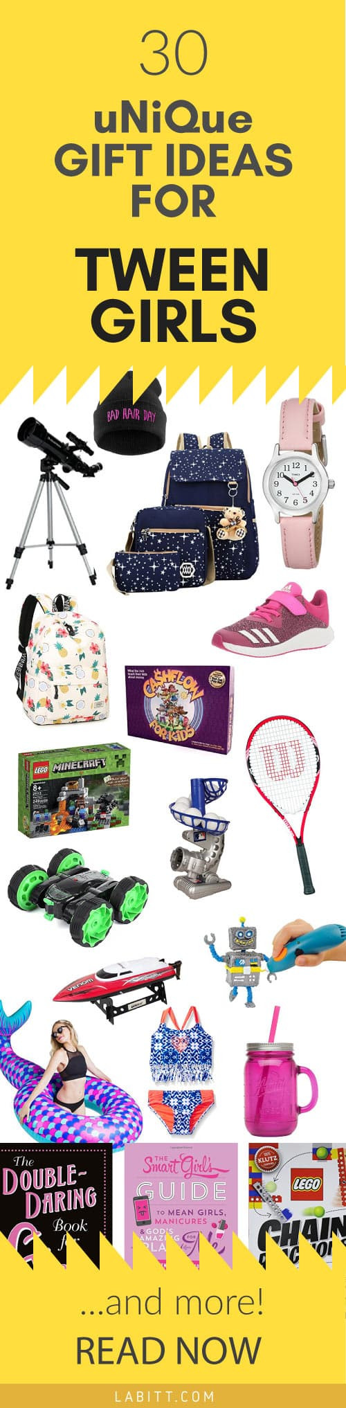 Tween Birthday Gifts
 30 Tween Girl Gifts Perfect for Birthday Christmas and