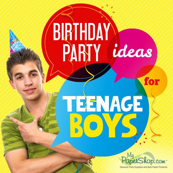 Tween Boys Birthday Party Ideas
 Pin on parties