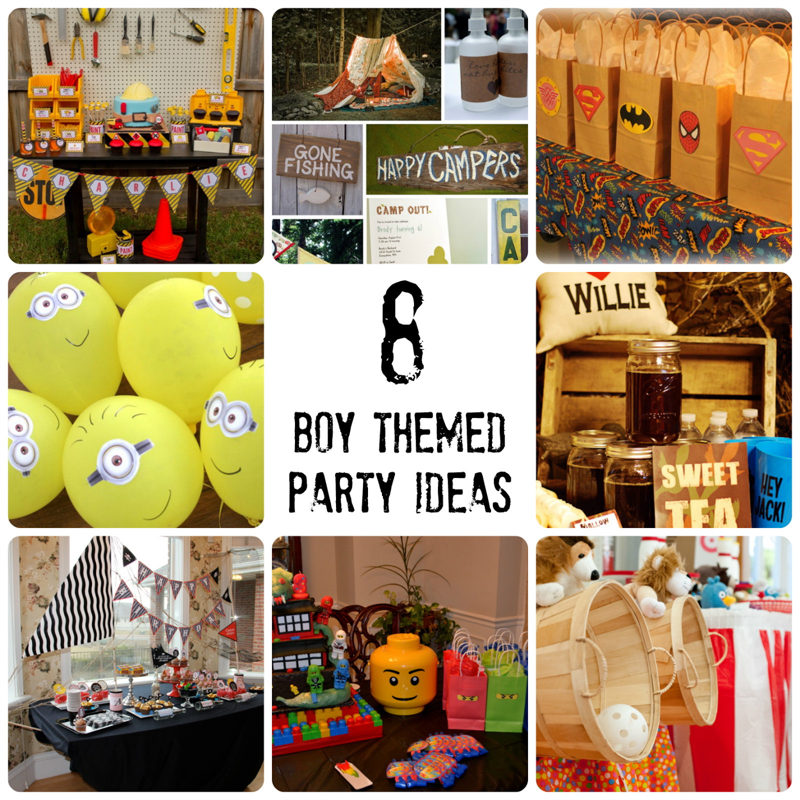 Tween Boys Birthday Party Ideas
 Boy Themed Birthday Party Ideas