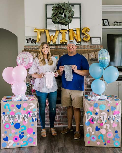Twin Gender Reveal Party Ideas
 43 Adorable Gender Reveal Party Ideas Page 2 of 4
