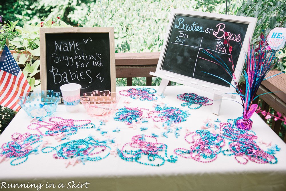 Twin Gender Reveal Party Ideas
 The Cutest Gender Reveal Party for Twins