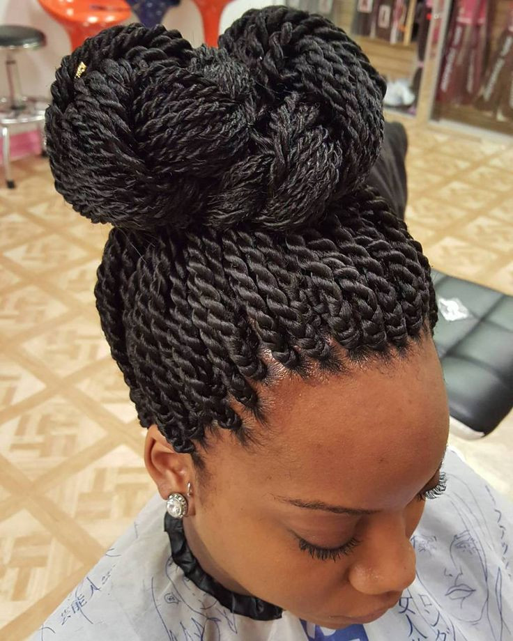 Twist Braids Updo Hairstyles
 Senegalese Twists 60 Ways to Turn Heads Quickly in 2020