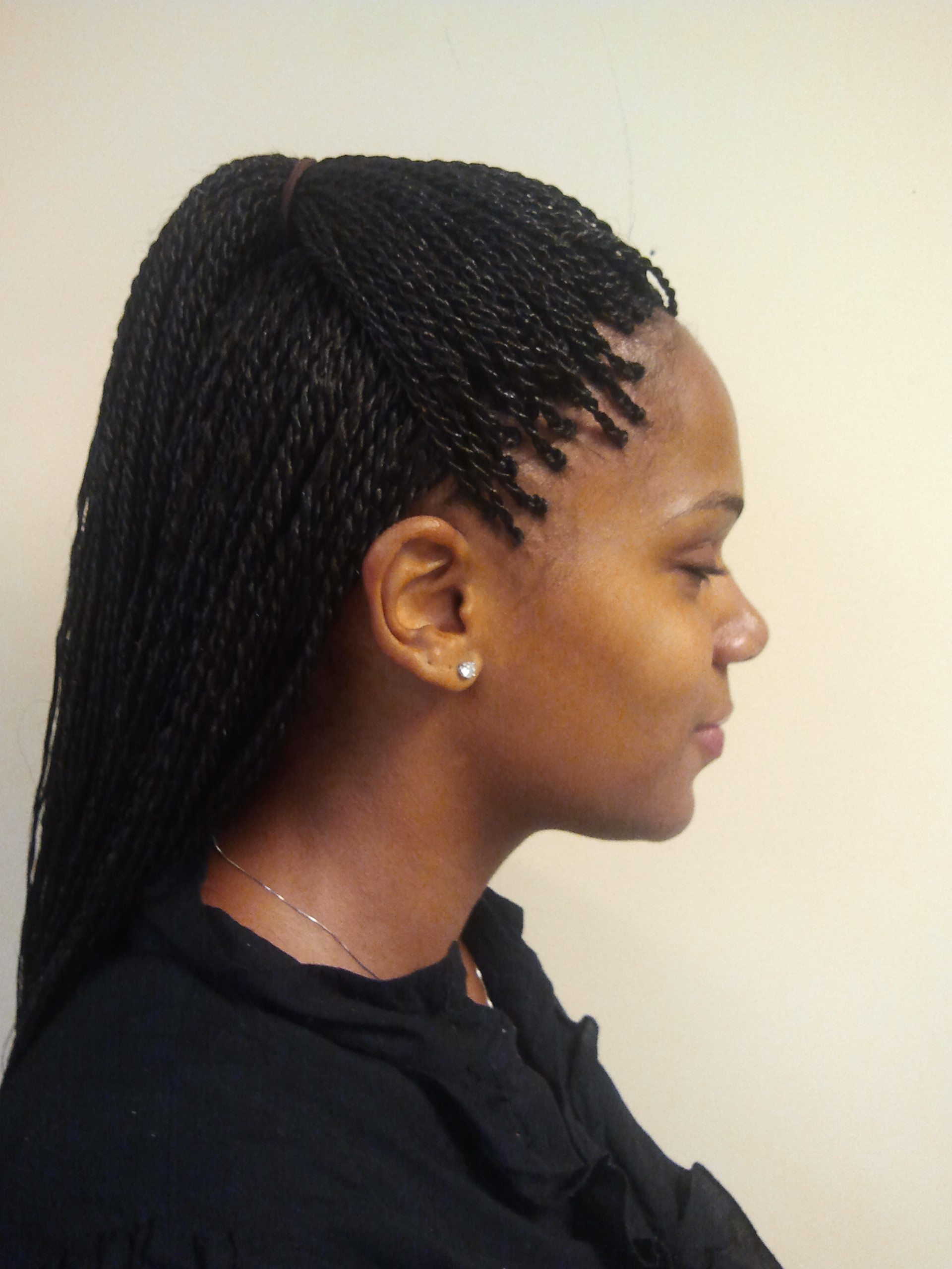 Twist Braids Updo Hairstyles
 Senegalese Twist Hairstyles