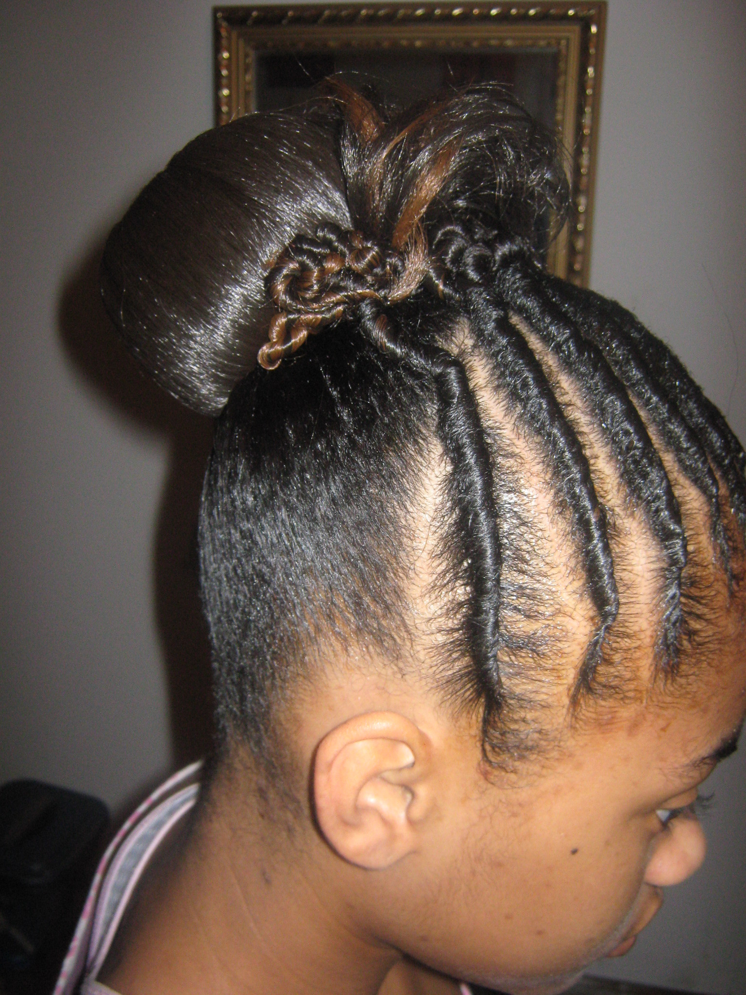 Twisted Hairstyles For Black Hair
 flat twist hair design thirstyroots Black Hairstyles