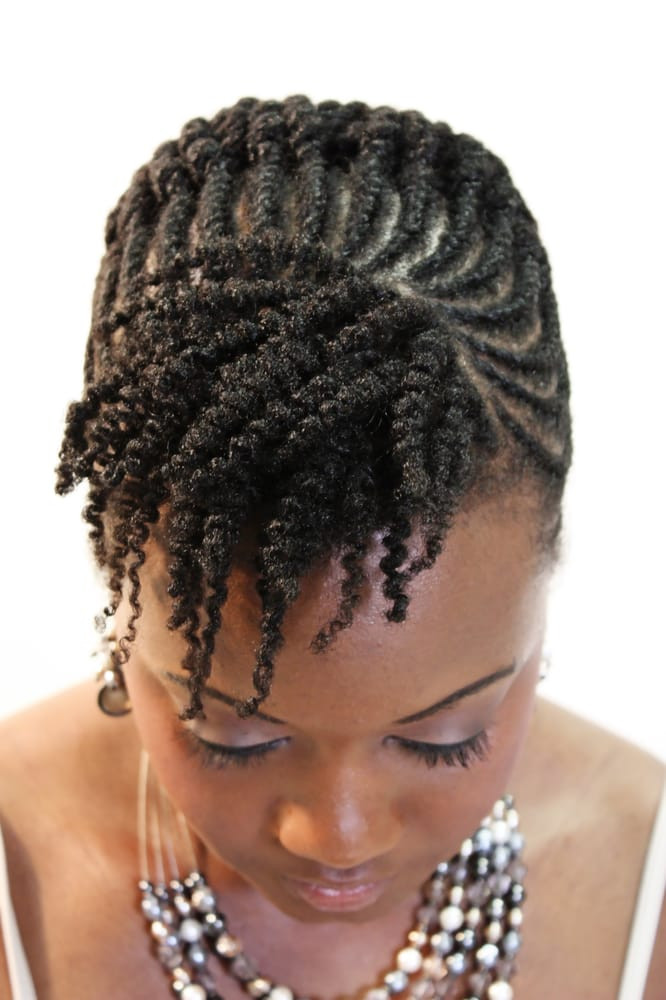 Twisted Hairstyles For Black Hair
 Flat Twist Hairstyles For Black Women