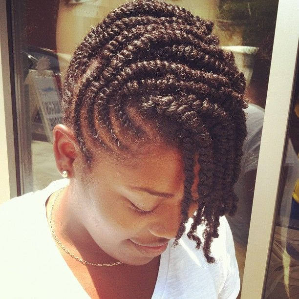 Twisted Updo Hairstyles
 Flat Twist Updo Hairstyles For Black Women