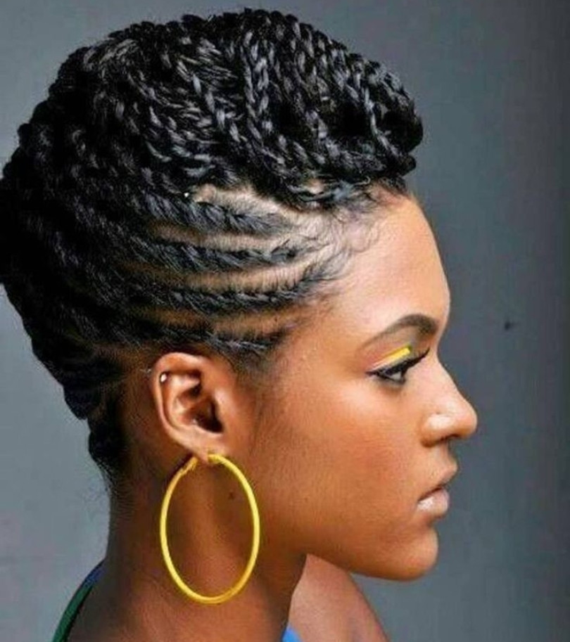 Twisted Updo Hairstyles
 15 Updo Hairstyles for Black Women Who Love Style In 2020