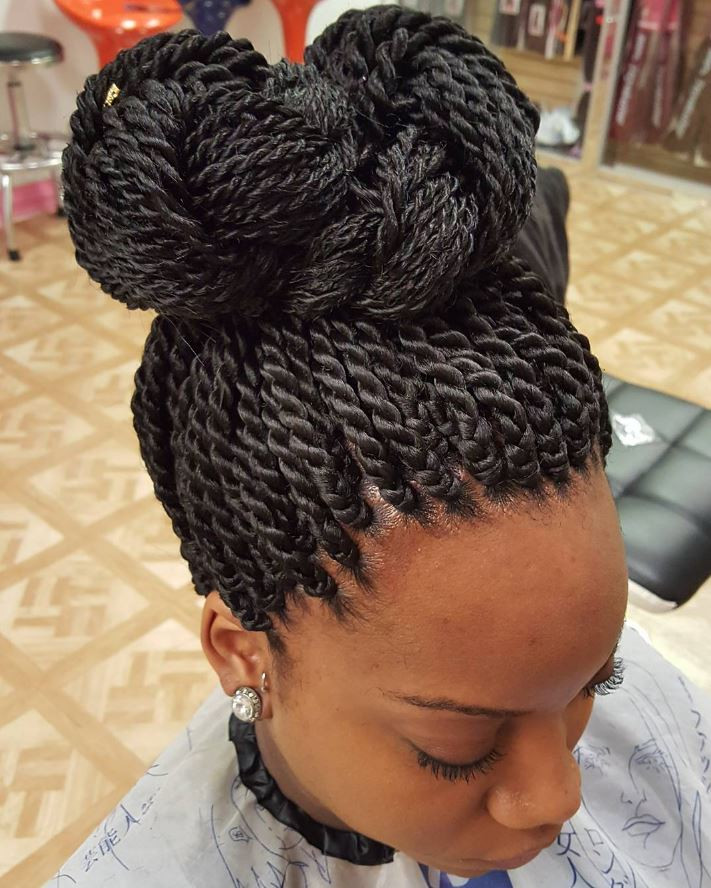 Twisted Updo Hairstyles
 Senegalese twist styles Ways to work this natural hair look