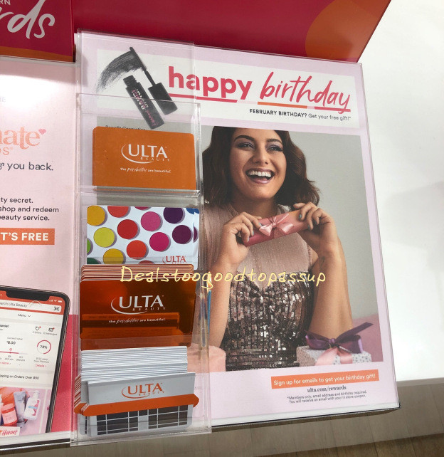 Ulta Birthday Gift
 All Free Ulta Beauty Birthday Gifts 2020 March bliss