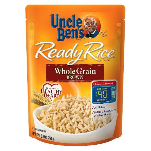 Uncle Ben'S Brown Rice Microwave
 Uncle Ben s Ready Rice Whole Grain Brown 8 8oz