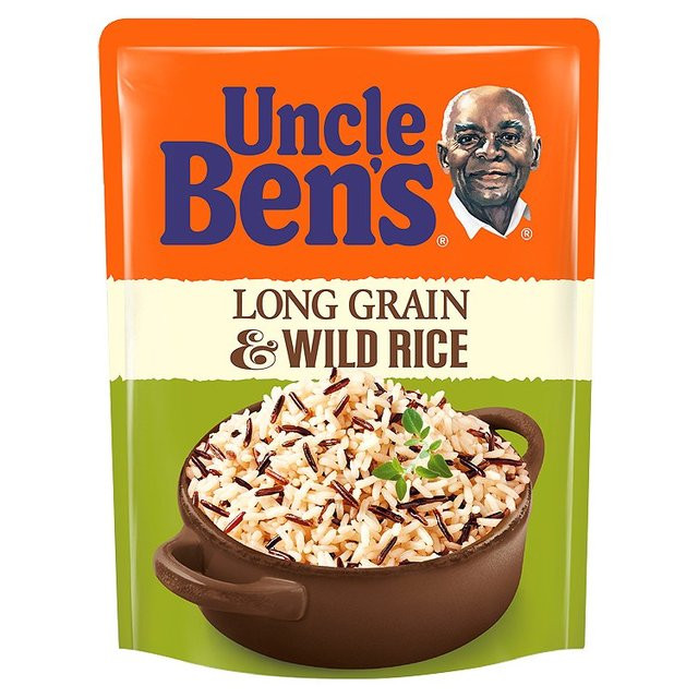 Uncle Ben'S Brown Rice Microwave
 Uncle Bens Microwave Rice Long Grain & Wild 250g from Ocado
