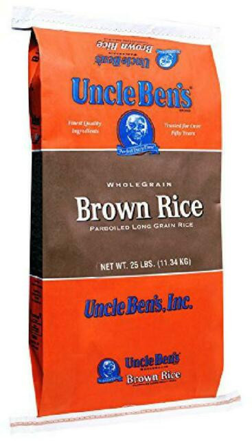 Uncle Ben'S Brown Rice Microwave
 Uncle Ben s Whole Grain Brown Rice 25 Pound