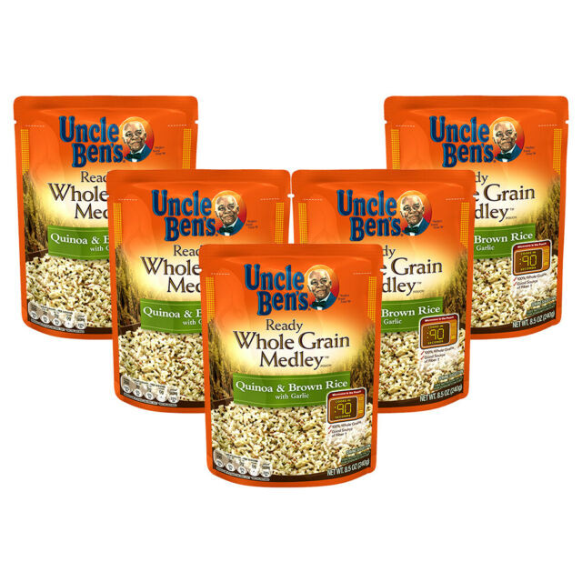 Uncle Ben'S Brown Rice Microwave
 Uncle Ben S Ready Rice Whole Grain Medley Quinoa Brown