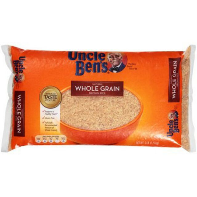 Uncle Ben'S Brown Rice Microwave
 UNCLE BEN S Whole Grain Brown Rice Bag 5lb